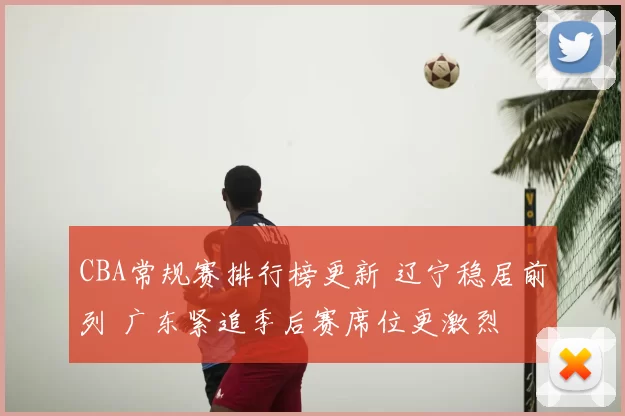 CBA常规赛排行榜更新 辽宁稳居前列 广东紧追季后赛席位更激烈